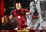 Hot Toys Marvel Iron Man 2 Iron Man Mark IV Diecast 1/6 Scale 12" Figure
