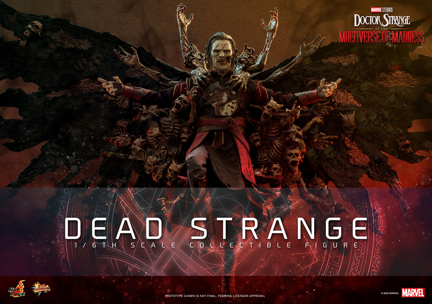 Hot Toys MMS654 The Multiverse of Madness Dead Strange 1/6 Scale