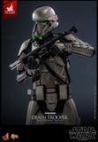 Hot Toys Star Wars Death Trooper Black Chrome Version Exclusive 1/6 Scale 12" Collectible Figure