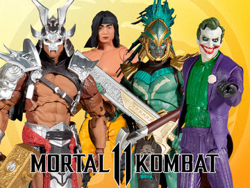Mortal Kombat SHAO KAHN MK11 Exclusive McFarlane 7” Loose Figure Platinum  New 787926110371