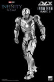 Threezero Marvel Infinity Saga Iron Man Iron Man Mark II DLX 1/12 Scale Die-Cast Action Figure