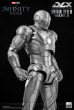 Threezero Marvel Infinity Saga Iron Man Iron Man Mark II DLX 1/12 Scale Die-Cast Action Figure