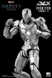 Threezero Marvel Infinity Saga Iron Man Iron Man Mark II DLX 1/12 Scale Die-Cast Action Figure