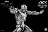 Threezero Marvel Infinity Saga Iron Man Iron Man Mark II DLX 1/12 Scale Die-Cast Action Figure