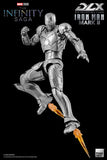 Threezero Marvel Infinity Saga Iron Man Iron Man Mark II DLX 1/12 Scale Die-Cast Action Figure