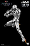 Threezero Marvel Infinity Saga Iron Man Iron Man Mark II DLX 1/12 Scale Die-Cast Action Figure