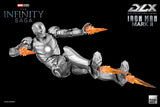 Threezero Marvel Infinity Saga Iron Man Iron Man Mark II DLX 1/12 Scale Die-Cast Action Figure