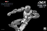 Threezero Marvel Infinity Saga Iron Man Iron Man Mark II DLX 1/12 Scale Die-Cast Action Figure