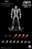 Threezero Marvel Infinity Saga Iron Man Iron Man Mark II DLX 1/12 Scale Die-Cast Action Figure