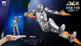 Threezero Marvel Infinity Saga Iron Man Iron Man Mark II DLX 1/12 Scale Die-Cast Action Figure
