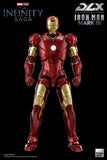 Threezero Marvel Infinity Saga Iron Man Iron Man Mark III DLX 1/12 Scale Die-Cast Action Figure