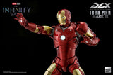 Threezero Marvel Infinity Saga Iron Man Iron Man Mark III DLX 1/12 Scale Die-Cast Action Figure