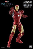 Threezero Marvel Infinity Saga Iron Man Iron Man Mark III DLX 1/12 Scale Die-Cast Action Figure