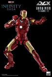 Threezero Marvel Infinity Saga Iron Man Iron Man Mark III DLX 1/12 Scale Die-Cast Action Figure