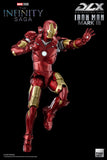 Threezero Marvel Infinity Saga Iron Man Iron Man Mark III DLX 1/12 Scale Die-Cast Action Figure