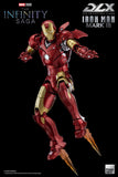 Threezero Marvel Infinity Saga Iron Man Iron Man Mark III DLX 1/12 Scale Die-Cast Action Figure