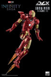 Threezero Marvel Infinity Saga Iron Man Iron Man Mark III DLX 1/12 Scale Die-Cast Action Figure