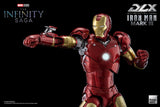 Threezero Marvel Infinity Saga Iron Man Iron Man Mark III DLX 1/12 Scale Die-Cast Action Figure