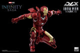 Threezero Marvel Infinity Saga Iron Man Iron Man Mark III DLX 1/12 Scale Die-Cast Action Figure