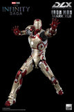 Threezero Marvel Infinity Saga Iron Man 3 Iron Man Mark 42 DLX 1/12 Scale Die-Cast Action Figure