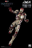 Threezero Marvel Infinity Saga Iron Man 3 Iron Man Mark 42 DLX 1/12 Scale Die-Cast Action Figure