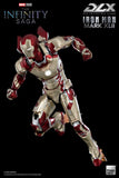 Threezero Marvel Infinity Saga Iron Man 3 Iron Man Mark 42 DLX 1/12 Scale Die-Cast Action Figure