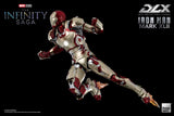 Threezero Marvel Infinity Saga Iron Man 3 Iron Man Mark 42 DLX 1/12 Scale Die-Cast Action Figure