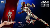 Threezero Marvel Infinity Saga Iron Man 3 Iron Man Mark 42 DLX 1/12 Scale Die-Cast Action Figure