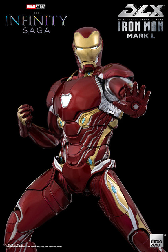 Threezero Marvel Infinity Saga Avengers: Infinity War Iron Man Mark 50 DLX 1/12 Scale Die-Cast Action Figure