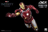 Threezero Marvel Infinity Saga Avengers Iron Man Mark VII DLX 1/12 Scale Die-Cast Action Figure