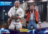 Hot Toys Back to The Future Doc Brown (Deluxe Version) 1/6 Scale 12" Collectible Figure