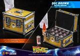 Hot Toys Back to The Future Doc Brown (Deluxe Version) 1/6 Scale 12" Collectible Figure