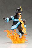 Kotobukiya Fire Force ArtFX J Shinra Kusakabe Statue with Bonus Part