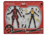 Hasbro X-Men Marvel Legends 20th Anniversary Deadpool & Negasonic Teenage Warhead Action Figure 2 Pack Set