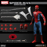 Mezco Toyz One12 Collective Marvel Comics Spider-Man Homecoming Spider-Man 1/12 Scale 6" Action Figure