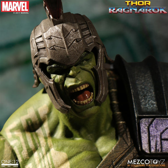 Mezco Toyz One12 Collective Marvel Comics Thor Ragnarok Gladiator Hulk 1/12 Scale Action Figure