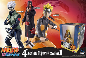 Toynami Naruto Shippuden 4-Inch Poseable Action Figure Series 1 Naruto Action Figure