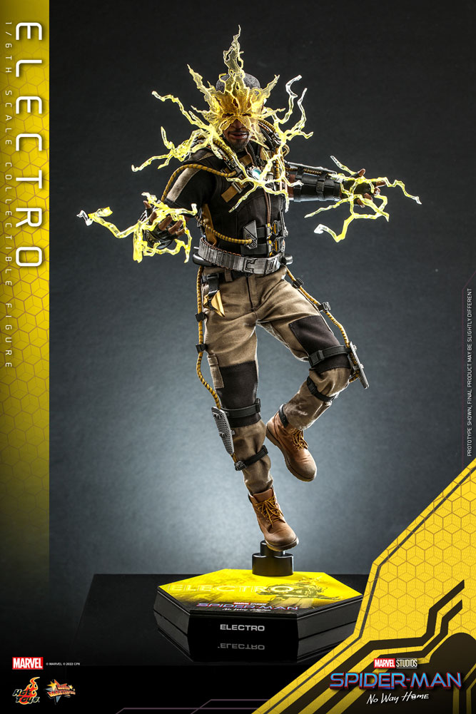 Hot Toys Marvel Spider-Man No Way Home Electro 1/6 Scale 12