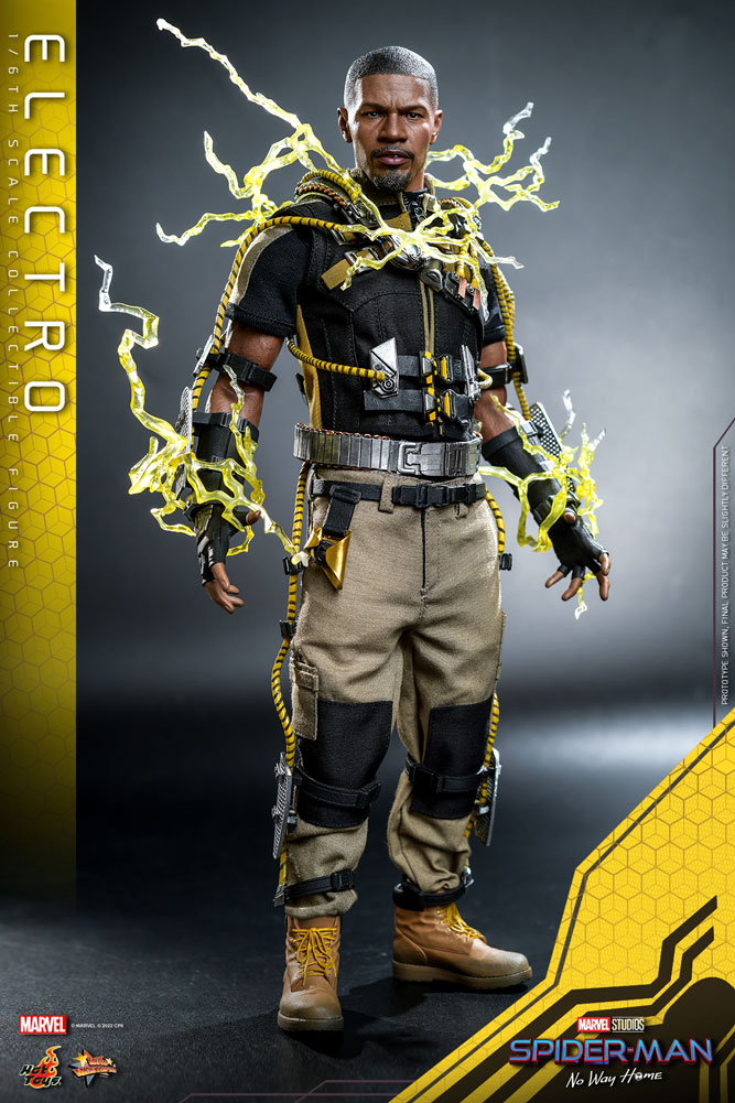 Hot Toys Marvel Spider-Man No Way Home Electro 1/6 Scale 12