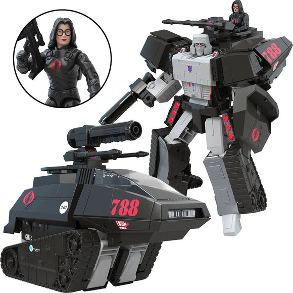 Hasbro Transformers Collaborative G.I. Joe Mash-Up Megatron H.I.S.S. Tank with Cobra Baroness Figure
