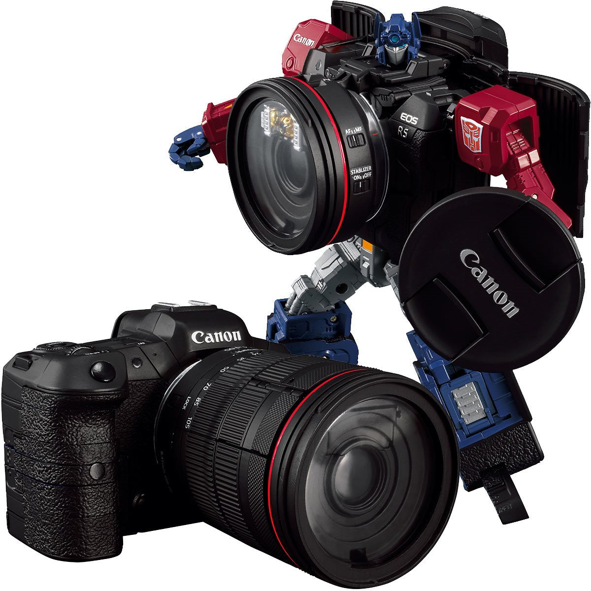 Hasbro Transformers x Canon Camera Optimus Prime R5 – Maybang's