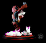 Qmx Deadpool #unicornselfie Q-Fig Diorama