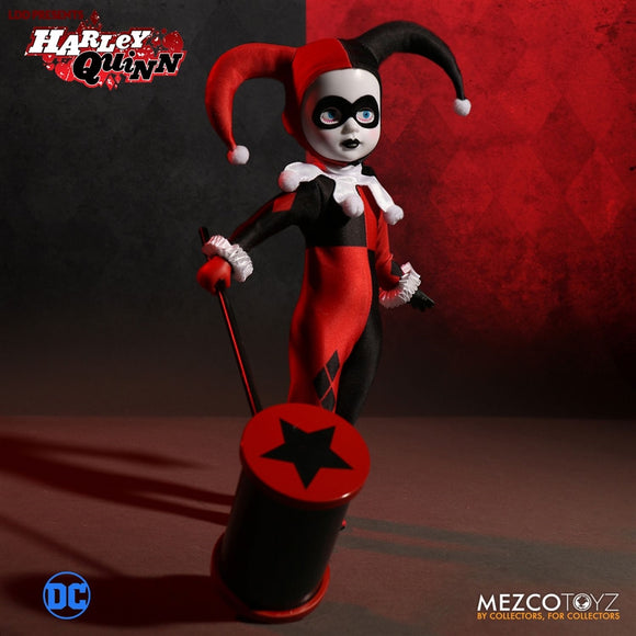 Mezco Toyz Living Dead Dolls DC Comics Classic Harley Quinn