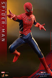 Hot Toys Marvel Comics Spider-Man No Way Home Friendly Neighborhood Spider-Man (Toby Maguire) 1/6 Scale 12" Collectible Figure