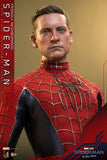 Hot Toys Marvel Comics Spider-Man No Way Home Friendly Neighborhood Spider-Man (Toby Maguire) 1/6 Scale 12" Collectible Figure
