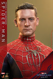 Hot Toys Marvel Comics Spider-Man No Way Home Friendly Neighborhood Spider-Man (Toby Maguire) 1/6 Scale 12" Collectible Figure