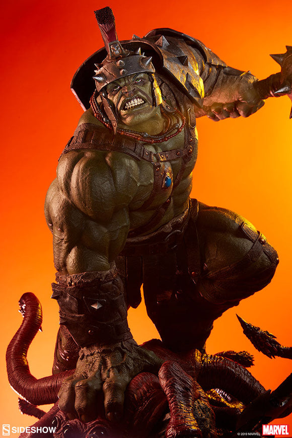 Sideshow Marvel Comics Hulk Gladiator Hulk Maquette Statue