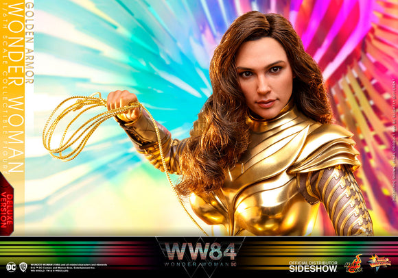 Hot Toys DC Comics Wonder Woman 1984 Golden Armor Wonder Woman (Deluxe Ver.) 1/6 Scale Collectible Figure
