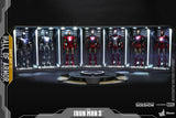 Hot Toys Marvel Iron Man 1/6 Scale Diorama Accessory Hall of Armor Set of 7