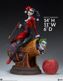 Sideshow DC Comics Harley Quinn and The Joker Diorama Statue